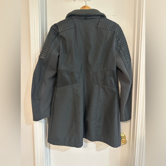 Avanti Black Trench Coat for Women - Picture 2 of 3